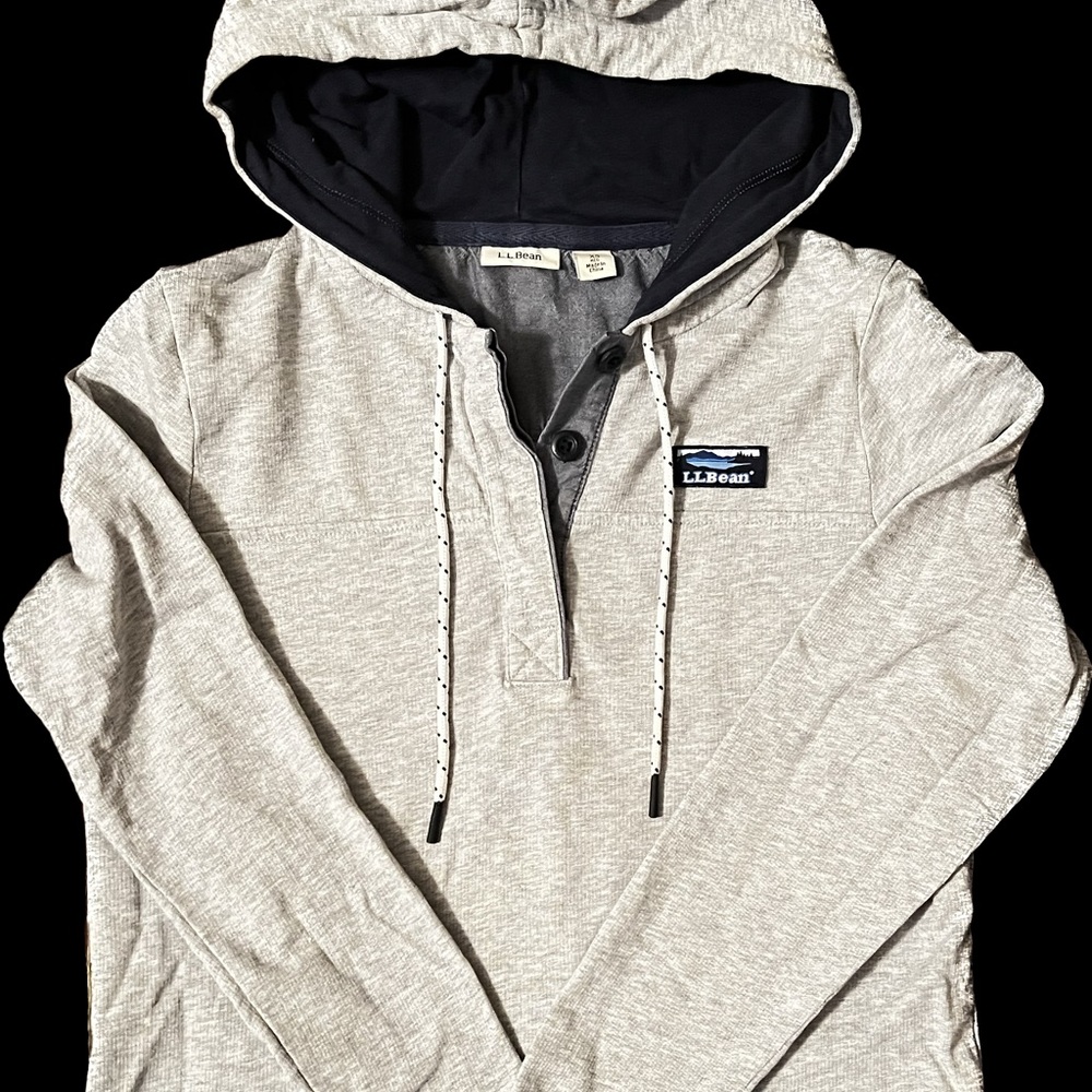 L.L. Bean hooded pullover